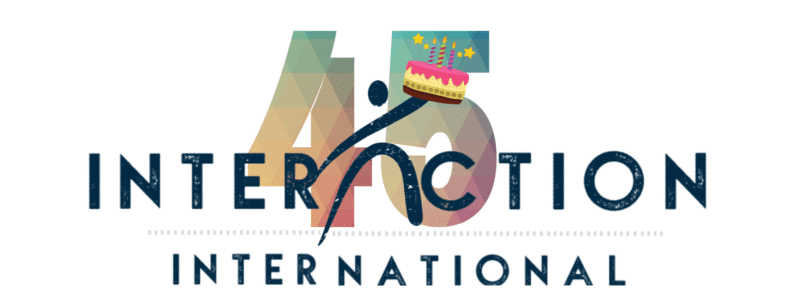 Interaction International Birthday Logo